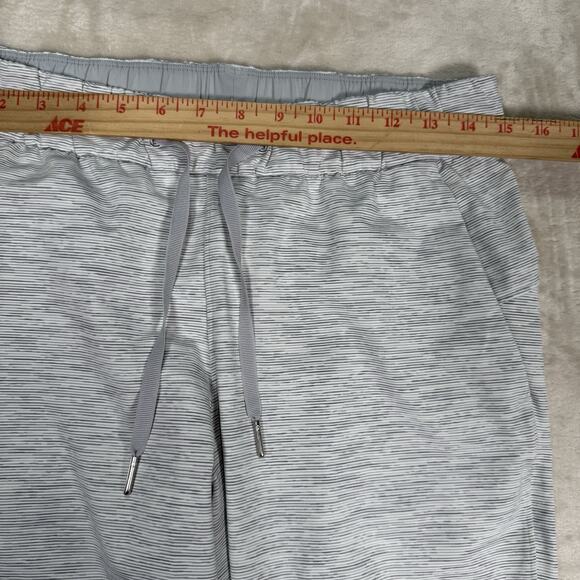 LULULEMON On The Fly Pants Luxtreme Battleship Gray Full Length 27” Womens Sz 6 - Picture 6 of 8
